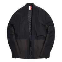 KITH Nylon Kimono Blazer Cardigan Jacket Unisex Black KH1219-100