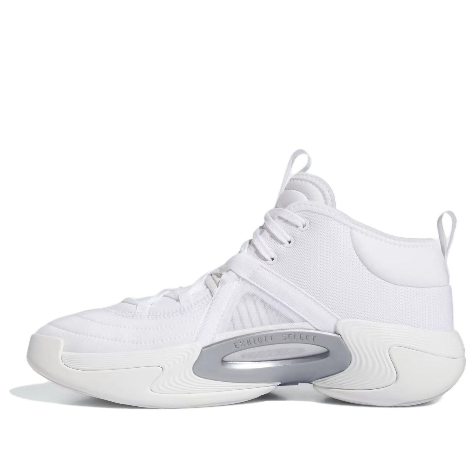 (WMNS) adidas Exhibit Select Mid 'White Silver Metallic' IE9332