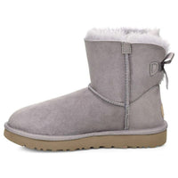 (WMNS) UGG Mini Bailey Bow II 'Grey' 1016501-SAMT