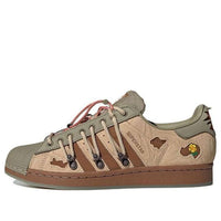 adidas originals Superstar x melting sadness 'Green Brown' H06340