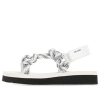 (WMNS) PRADA Knot Straps Flat Sandals 'White' 1X600M_3L74_F0009_F_040