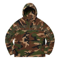 Supreme FW19 Week 15 Polartec Half Zip Hooded Sweatshirt 'Green' SUP-FW19-10769