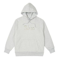 Palace Liquid Palace Hoodie 'Grey Marl' P25CS018