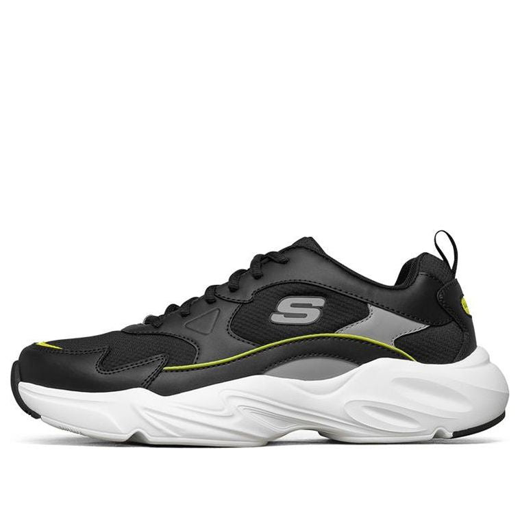 Skechers Stamina Airy Sneakers Black/White/Grey 666150-BKGY