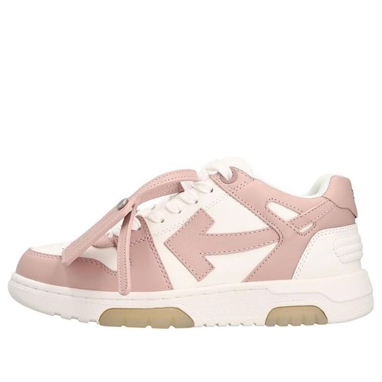 (WMNS) Off-White Out Of Office Low-Top Sneaker 'Pink White' OWIA259F22LEA0010130