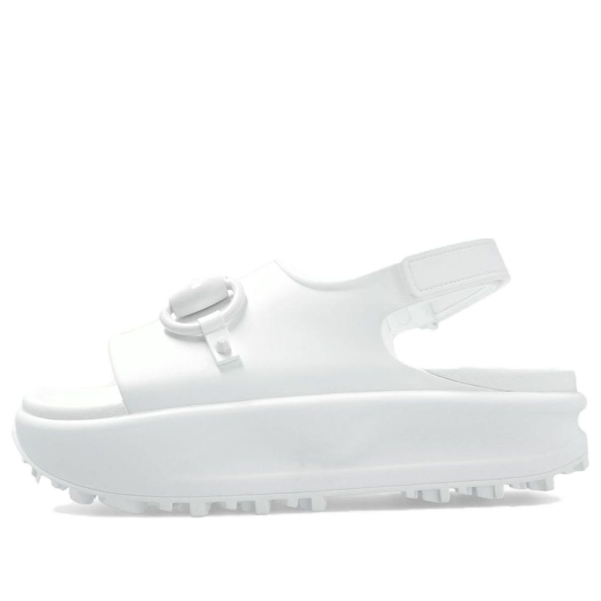 (WMNS) Gucci Horsebit Platform Sandal 'White' 742435-JAAC9-9014