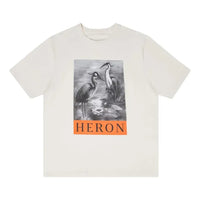 HERON PRESTON FW22 NF Heron BW T-shir 'White Black' HMAA032C99JER0030110