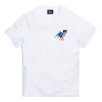 KITHX BY PARRA MADAME Beach Pattern Short Sleeve White PA43740-WHT