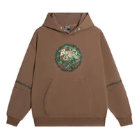 Li-Ning BadFive Graphic Hoodie 'Brown' AWDS643-2