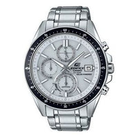 CASIO Quartz Waterproof Solar Powered Mens SilverWhite Analog EFS-S510D-7AVUPR