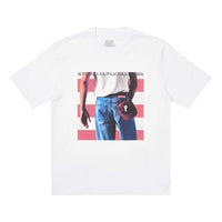 PALACE Born to Bun White Character Pattern Printing Short Sleeve Unisex P20TS069