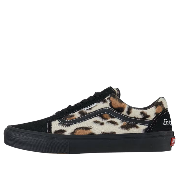 Vans Old Skool x Supreme Shoes 'Black White Brown' VN0A5FCBBM8