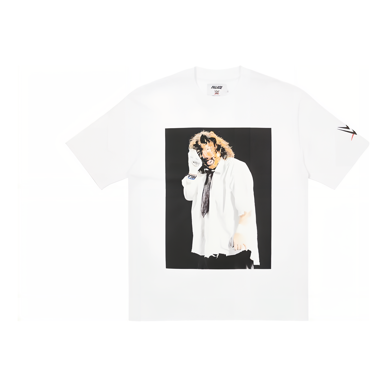 Palace X WWE SS23 T-Shirt 'White' P22TS465