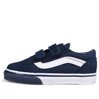 (TD) Vans Old Skool Classic Low Tops Casual Skateboarding Shoes 'Blue' VN0A344KQ7I