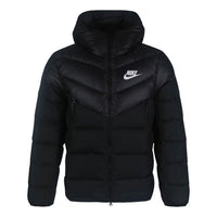Nike Sportswear Down Fill Sports Hooded Down Jacket Men Black CU0226-010