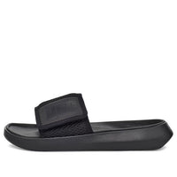 (WMNS) UGG LA Light Slide Black Slippers 1107911-BBLC