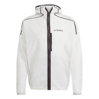adidas Terrex Agravic Windweave Trail Running Windbreaker Jacket 'White' HT9389