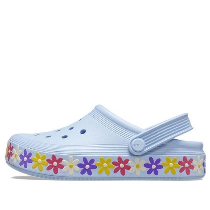 (GS) Crocs Baya Band Charm Band Clogs 'Blue Multi' 209067-4NS