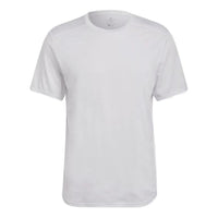 adidas Running Sports Round Neck Short Sleeve White HC9826
