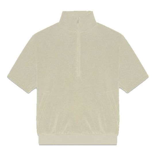 (WMNS) Fear of God Essentials SS22 Velour Mockneck Pullover 'Sea Foam' FOG-SS22-225