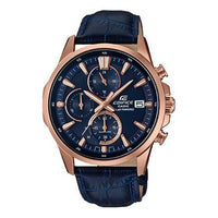 CASIO Waterproof EDIFICE Solar Powered Mens Blue Analog EFB-610SBL-2A