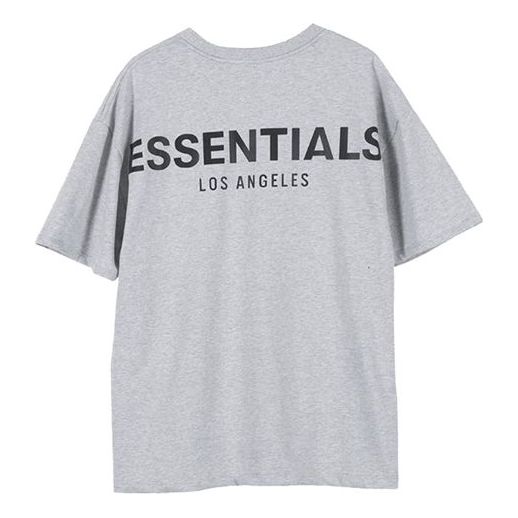 Fear of God Essentials LA Short Sleeve T-Shirt 'Grey' FOG-SS20-006