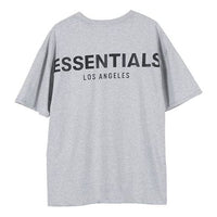 Fear of God Essentials LA Short Sleeve T-Shirt 'Grey' FOG-SS20-006