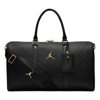 Jordan Monogram 25L Duffle Bag 'Black Gold' HV2856-011