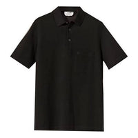 HERMES SS23 Polo Shirt 'Black' H072325HA023