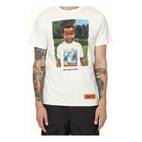 HERON PRESTON Little Boy Printing Short Sleeve White HMAA011S209140190188