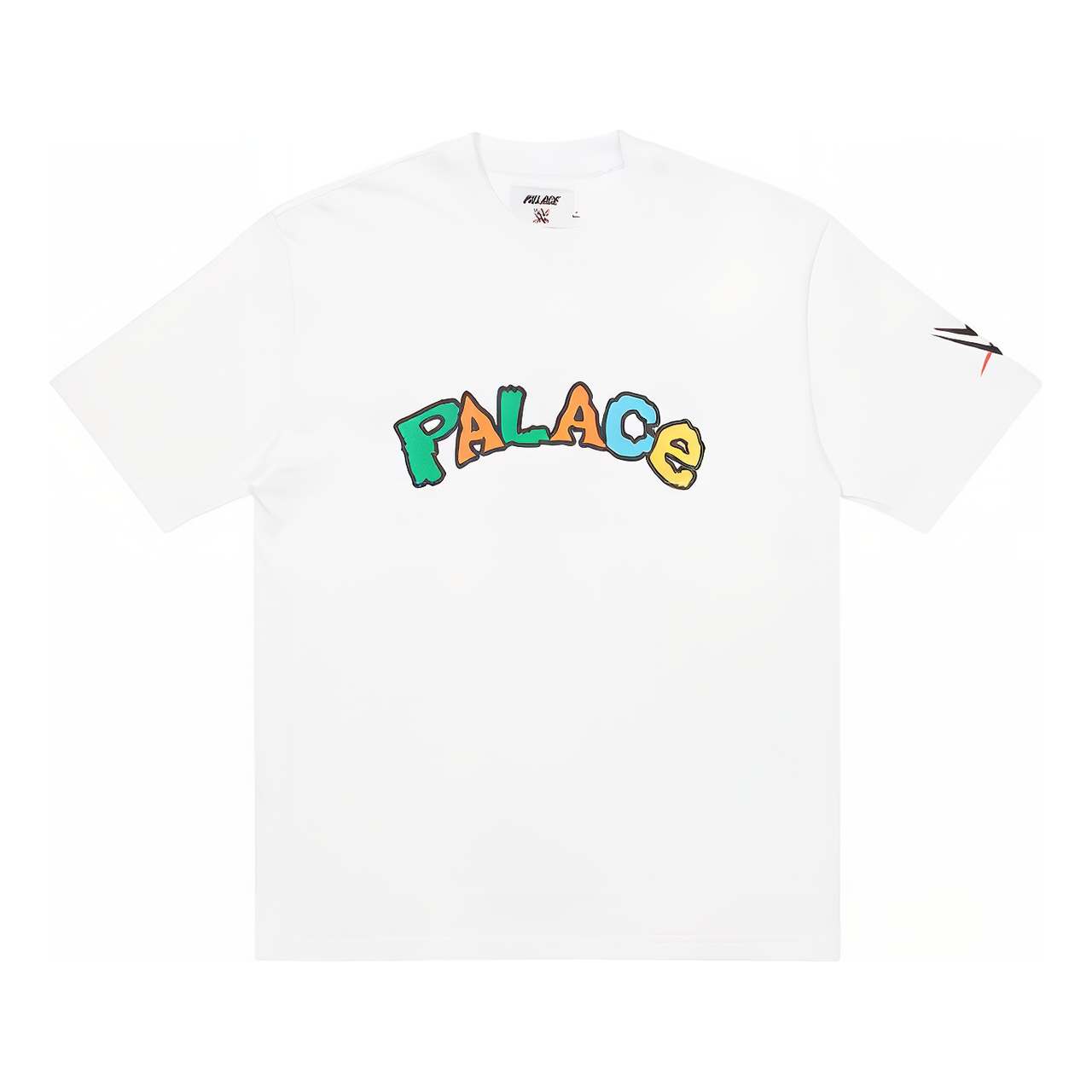 Palace X WWE SS23 Logo T-Shirt 'White' P22TS460