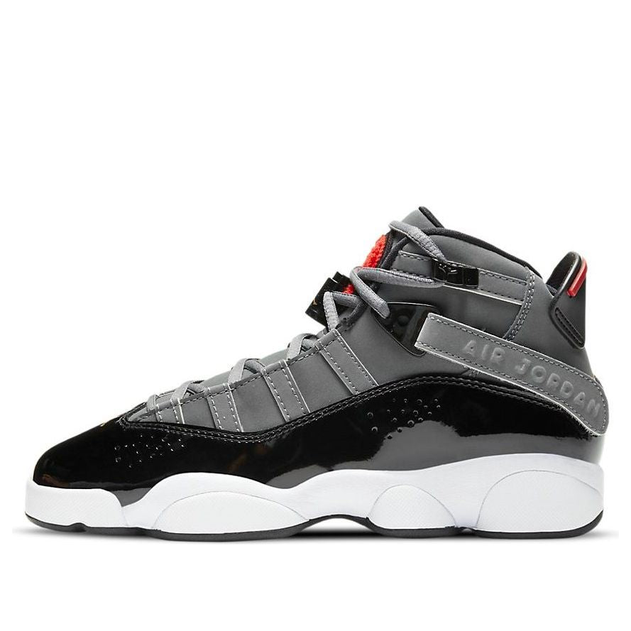 (GS) Air Jordan 6 Rings 'Light Graphite' 323419-022