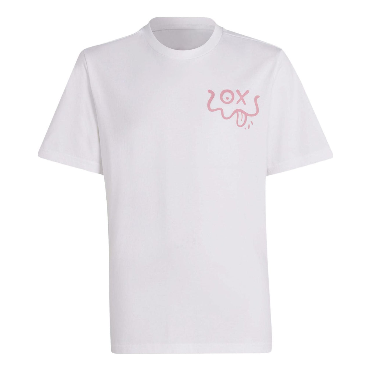 (GS) adidas Andr Saraiva T-Shirt 'White Pink' IB8554