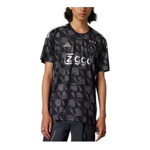 adidas Ajax Amsterdam 23/24 Third Jersey Asia Sizing 'Black' HZ7723