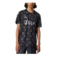 adidas Ajax Amsterdam 23/24 Third Jersey Asia Sizing 'Black' HZ7723