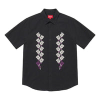 Supreme SS23 Week12 Needlepoint Shirt 'Black' SUP-SS23-215