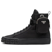 (WMNS) PRADA Wheel Re-Nylon Hight Sneakers 'Black' 1T551M_1YFL_F0002_F_035