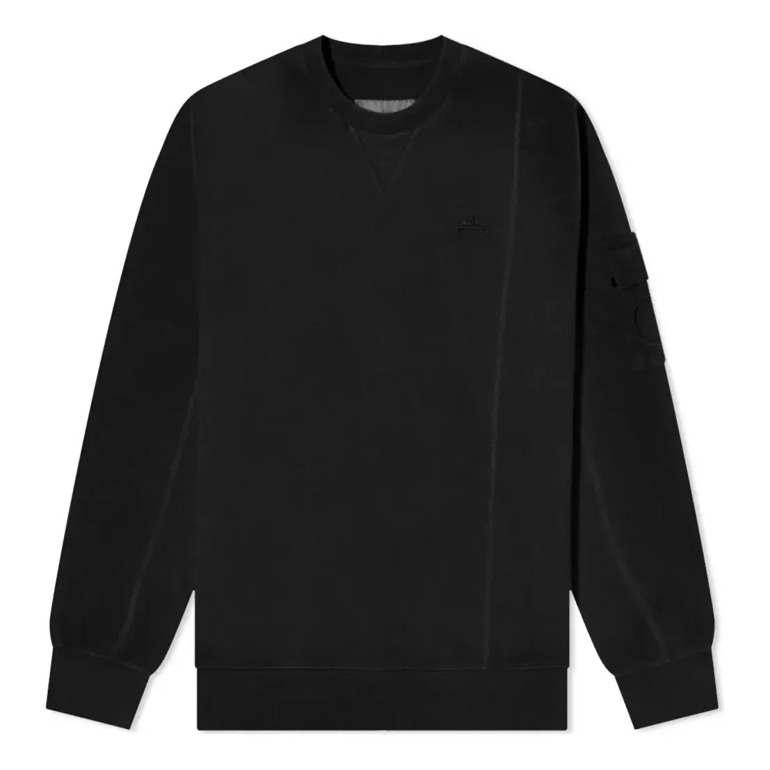 A-COLD-WALL* Essential Compass Pocket Crew Sweatshirt 'Black' ACWMW029-BLACK