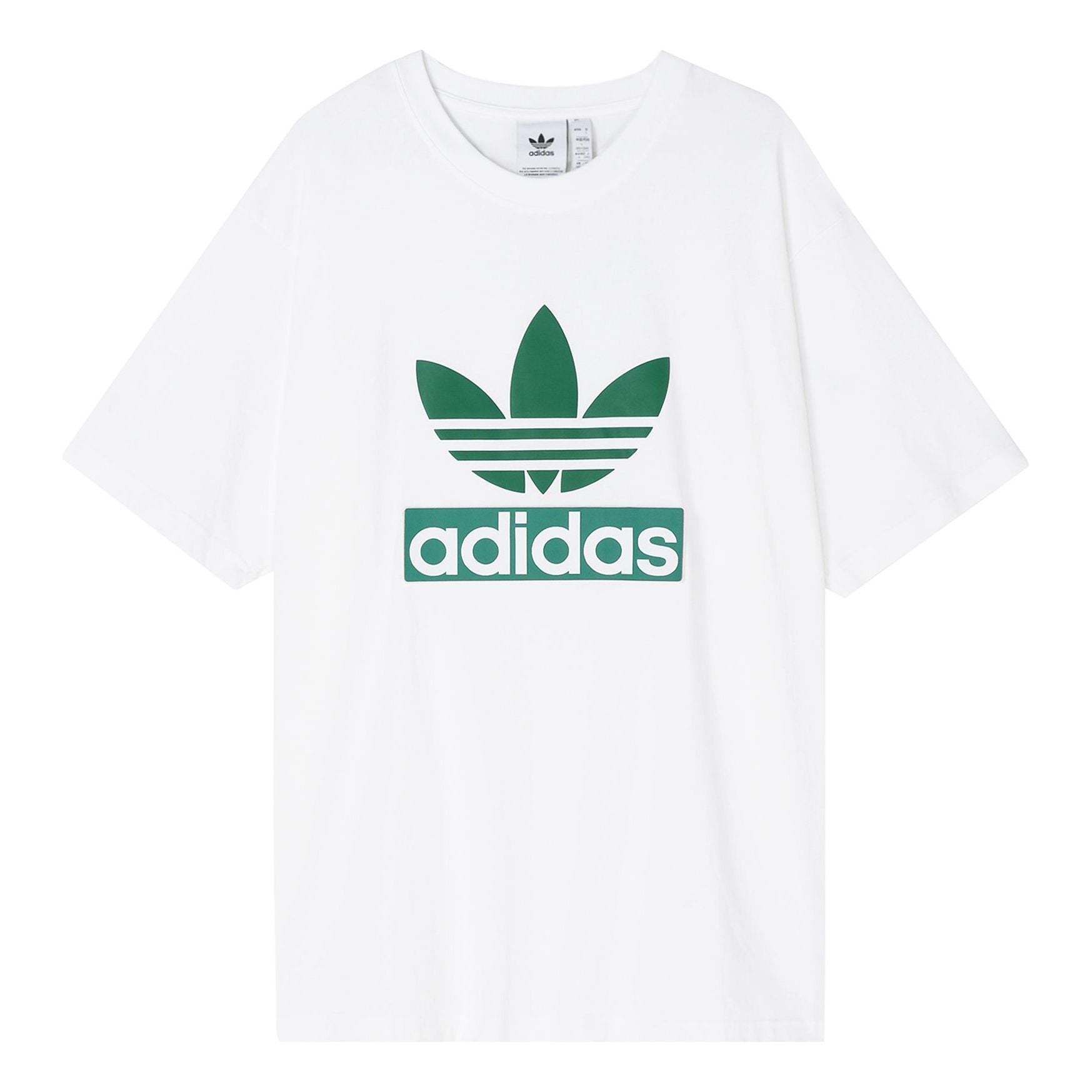 adidas originals Logo Round Neck Short Sleeve Tee For Men White H09346