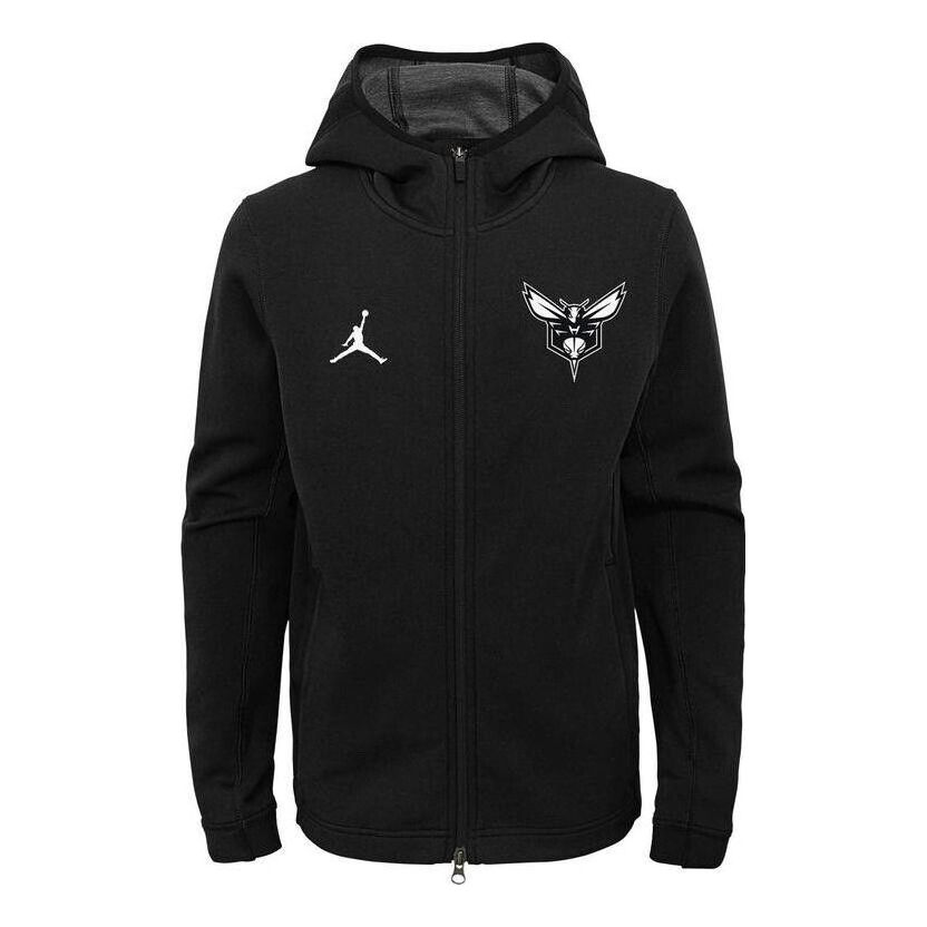 Air Jordan Brand Charlotte Hornets Jacket 'Black' 940865-010