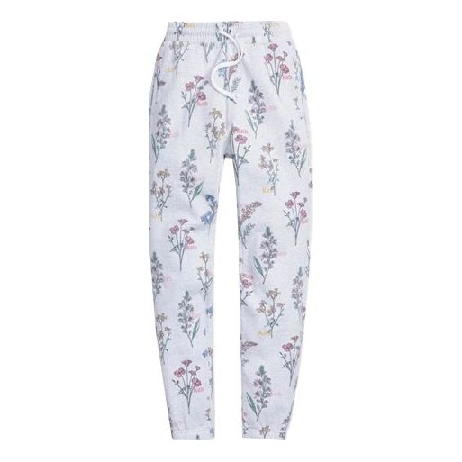 KITH Botanical Floral Williams I Sweatpant 'Light Heather' KH6516-002