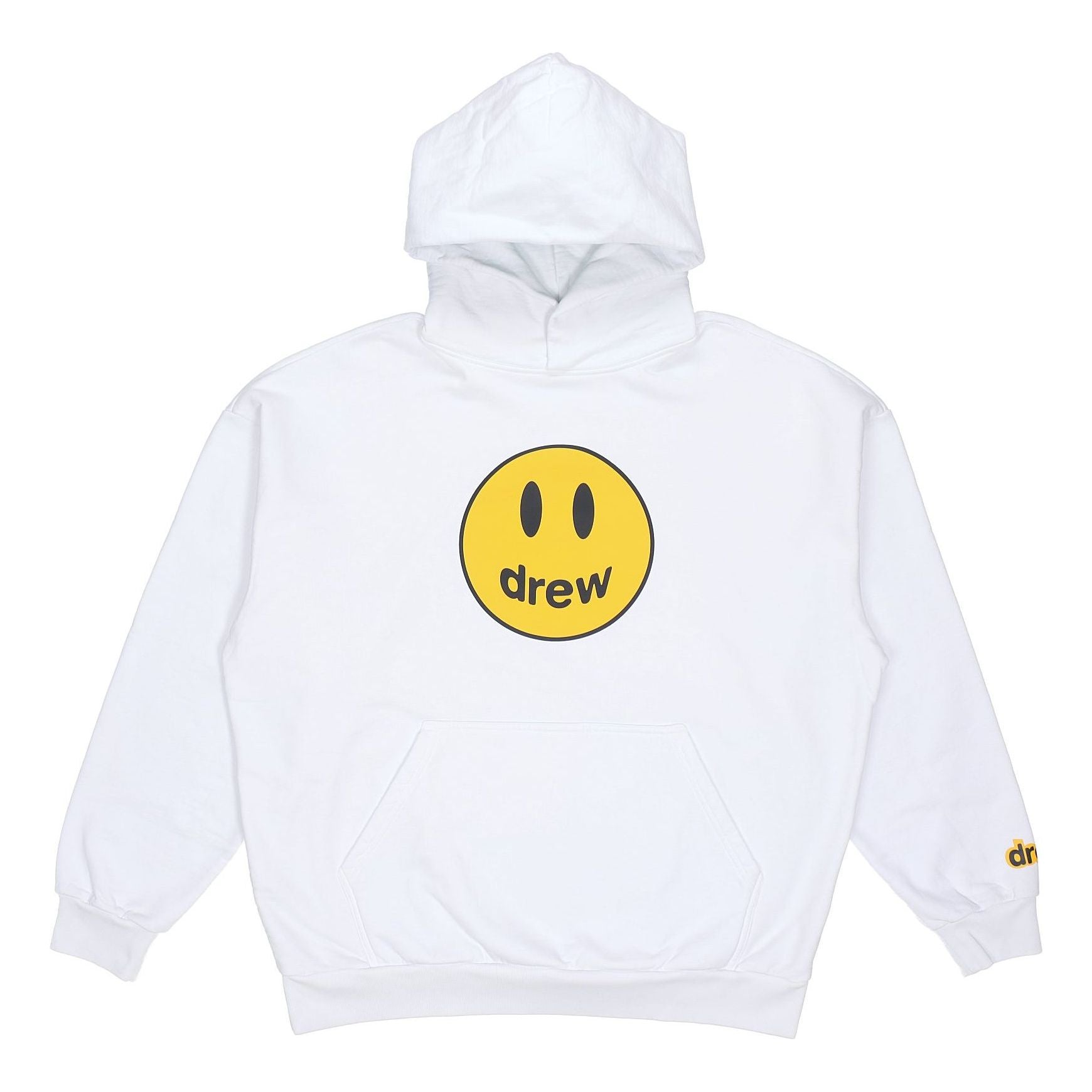 Drew House Mascot Smiling Face Printing Unisex White DR-SS20-017