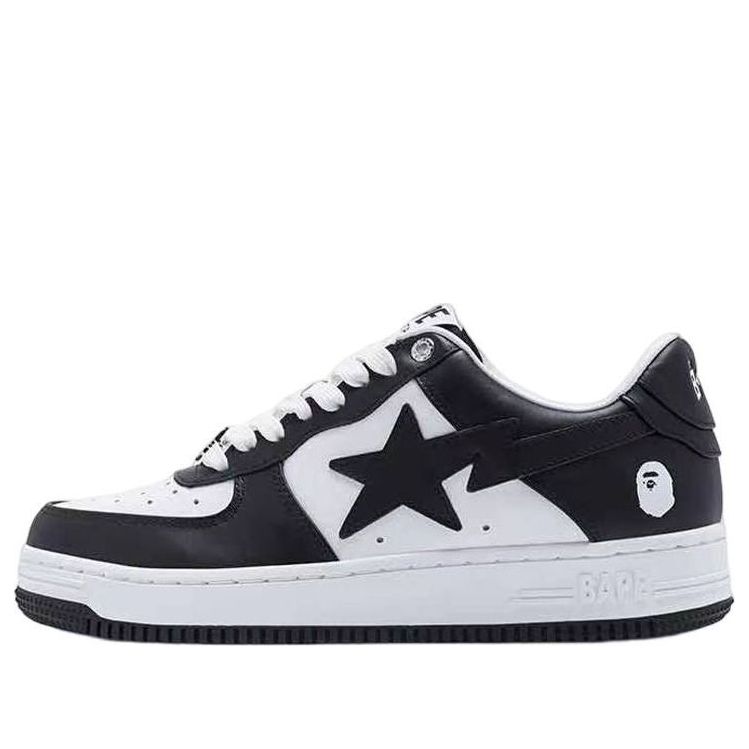 A BATHING APE Bape Sta 'Black White' 1I70-191-007-BLACK