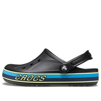 (GS) Crocs Bayaband Sport Band Clogs 'Black Blue' 208321-0C4