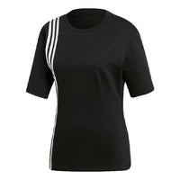 (WMNS) adidas originals Round Neck Short Sleeve Black EC0932