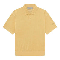 Fear of God Essentials SS23 Polo Shirt 'Light Tuscan' 125BT224052F