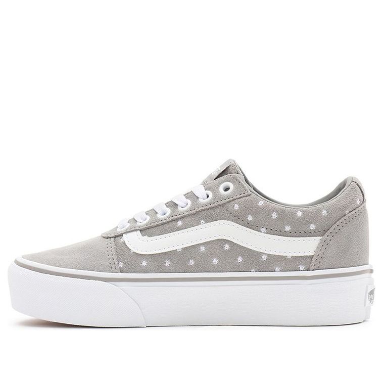 Vans Ward Lightweight Low Tops Casual Skateboarding Shoes Gray VN0A3TLCA3S