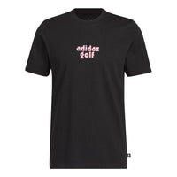 adidas Golf Graphic T-Shirt 'Black' IK6909