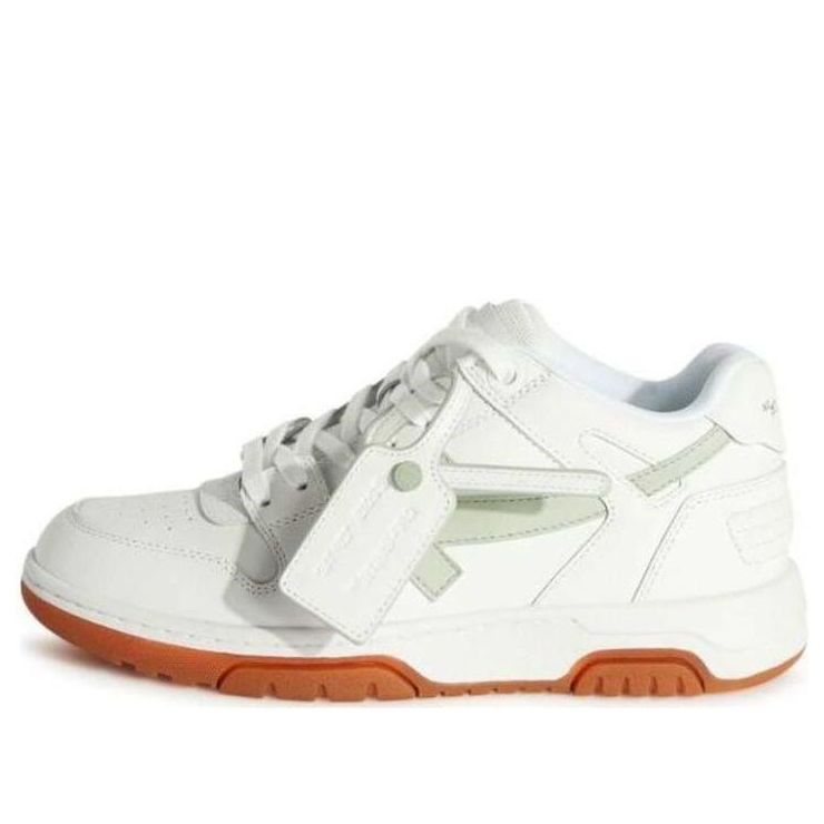 (WMNS) Off-White Out Of Office Low-Top Sneaker 'White Brown' OWIA259F23LEA0030152