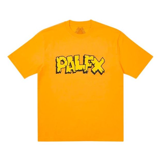 PALACE Alphabet Basic Printing Short Sleeve Unisex Orange P20TS104